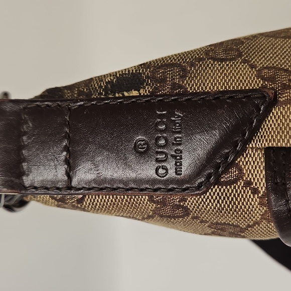 Authentic Gucci Monogram Classic Crossbody Handbag Purse Authentic - Picture 7 of 16